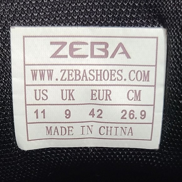Zeba Black Ember Hands Free Comfort Sneakers Women's Size 11 EU Size 42 - Picture 8 of 8